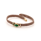 Slide-on Malachite kite charm