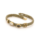 Slide-on White Onyx Mgoun charm